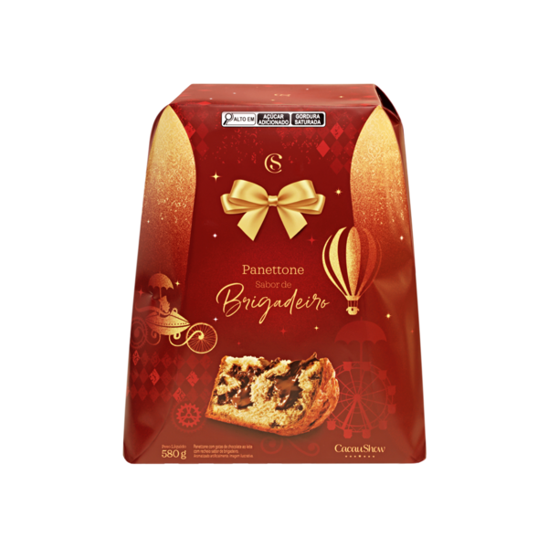 Panetone Brigadeiro